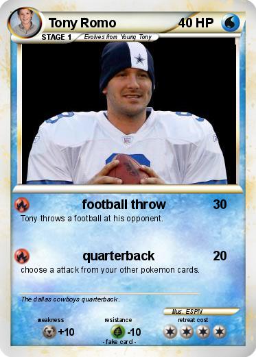 Pokemon Tony Romo