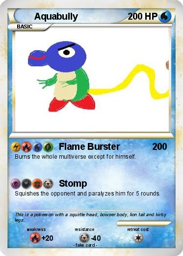 Pokemon Aquabully