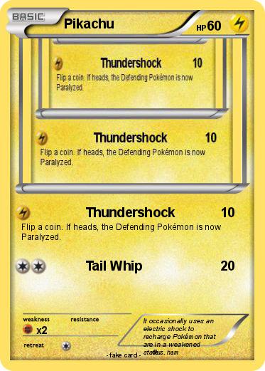Pokemon Pikachu