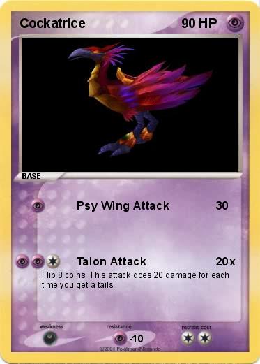 Pokemon Cockatrice
