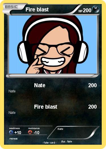 Pokemon Fire blast