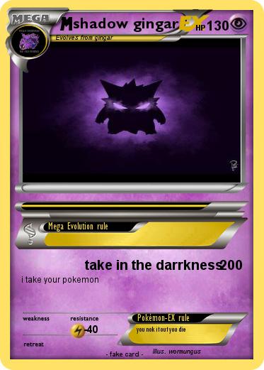 Pokemon shadow gingar