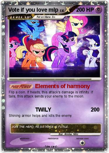 Pokemon Vote if you love mlp