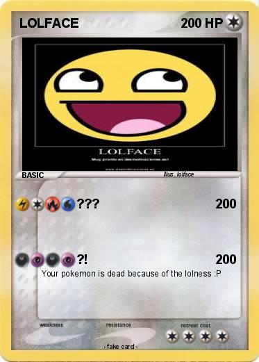 Pokemon LOLFACE