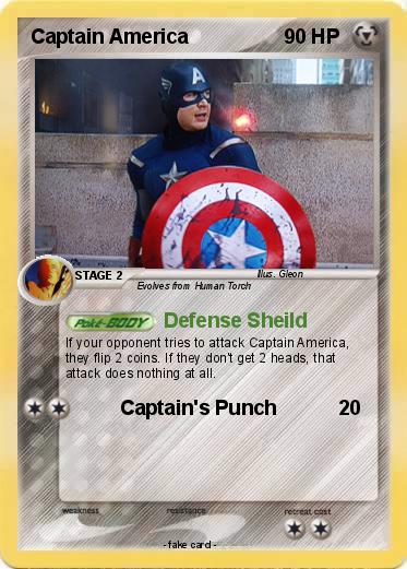 Pokemon Captain America