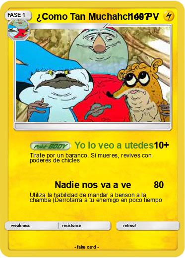 Pokemon ¿Como Tan Muchahchos?
