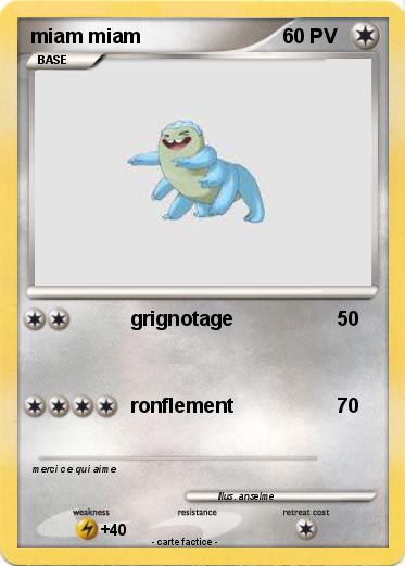 Pokemon miam miam