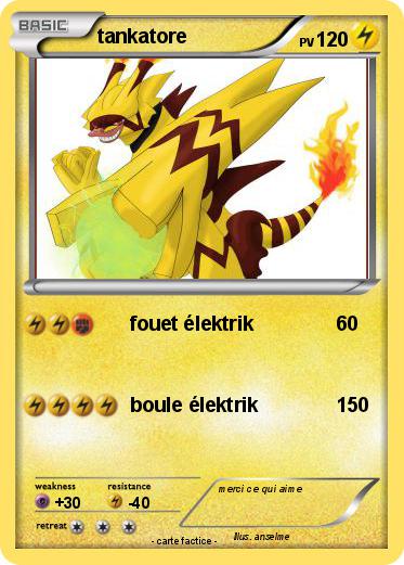 Pokemon tankatore