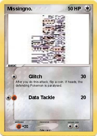 Pokemon Missingno.