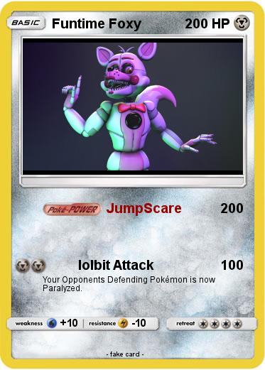 Pokemon Funtime Foxy