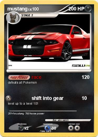 Pokemon mustang