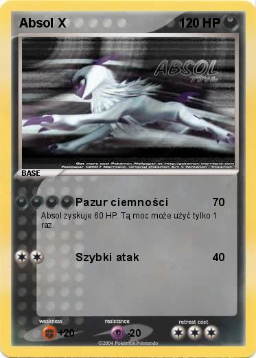 Pokemon Absol X
