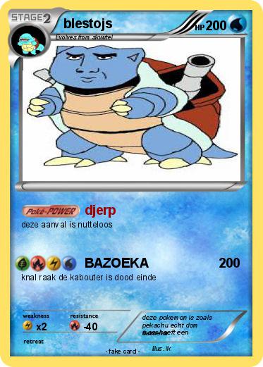 Pokemon blestojs