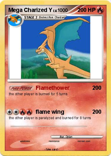 Pokemon Mega Charized Y