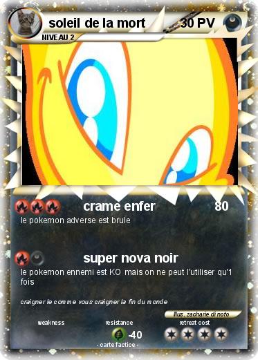 Pokemon soleil de la mort