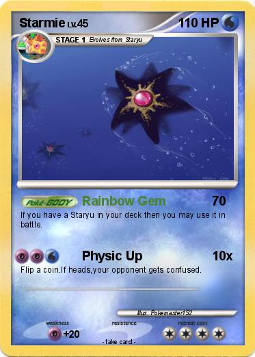 Pokemon Starmie