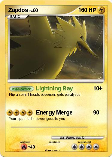 Pokemon Zapdos