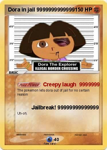 Pokemon Dora in jail 9999999999999