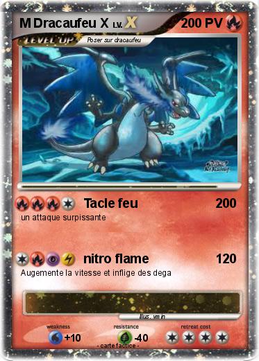 Pokemon M Dracaufeu X