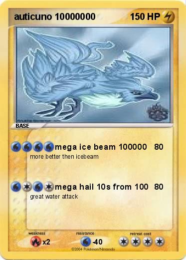 Pokemon auticuno 10000000