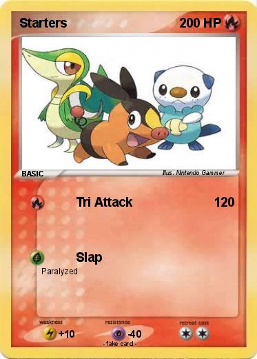 Pokemon Starters
