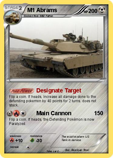 Pokemon M1 Abrams