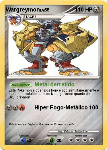 Pokemon Wargreymon