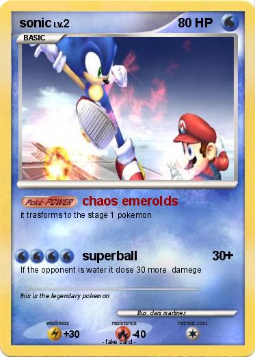 Pokemon sonic
