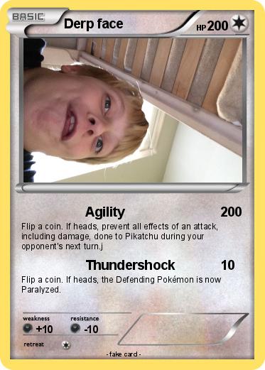 Pokemon Derp face