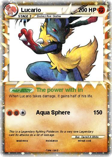 Pokemon Lucario