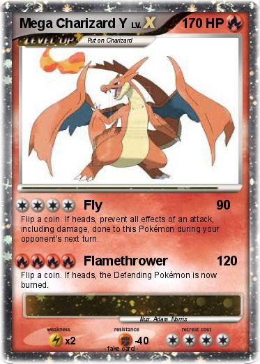 Pokemon Mega Charizard Y
