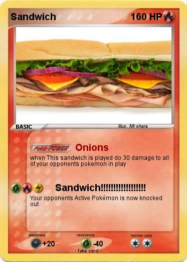 Pokemon Sandwich