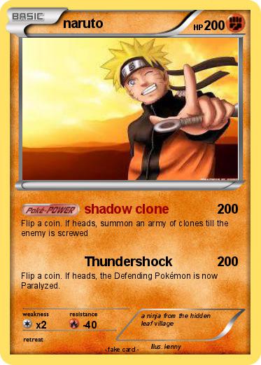 Pokemon naruto