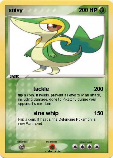 Pokemon snivy