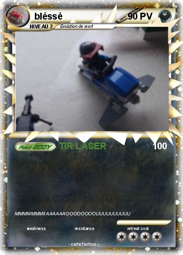 Pokemon bléssé