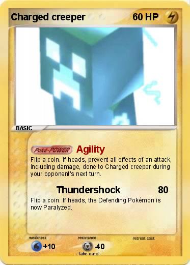 Pokemon Charged creeper