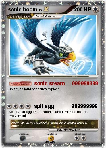 Pokemon sonic boom