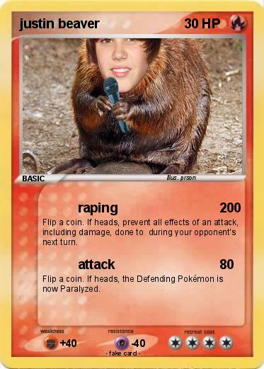 Pokemon justin beaver