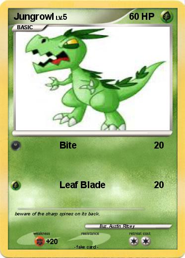 Pokemon Jungrowl