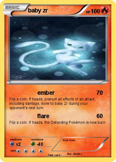 Pokemon baby zr