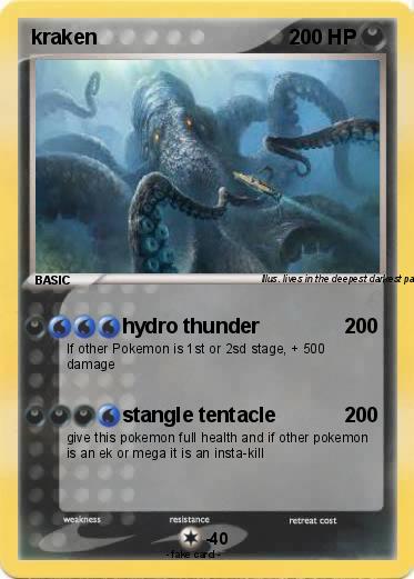 Pokemon kraken