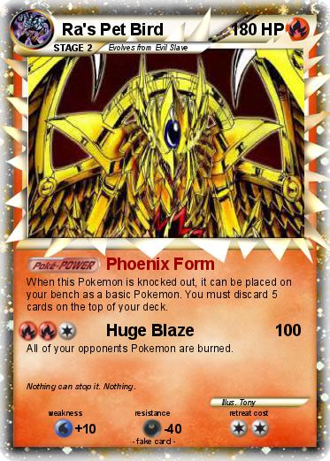 Pokemon Ra's Pet Bird