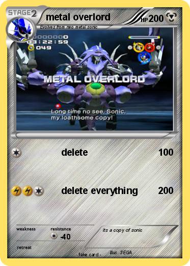 Pokemon metal overlord