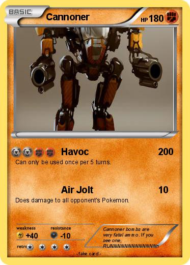 Pokemon Cannoner