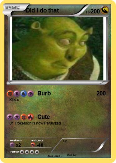 Pokemon Did I do that