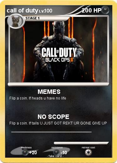 Pokemon call of duty