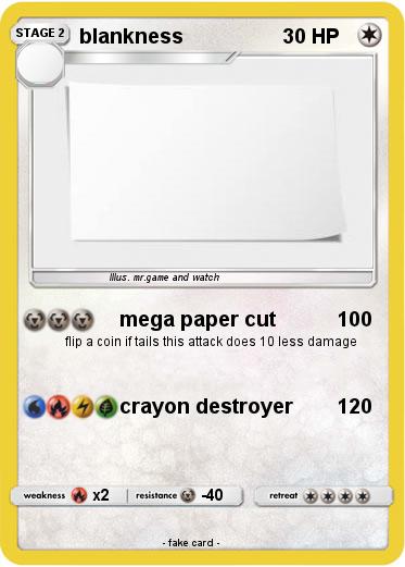 Pokemon blankness