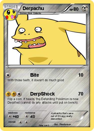 Pokemon Derpachu