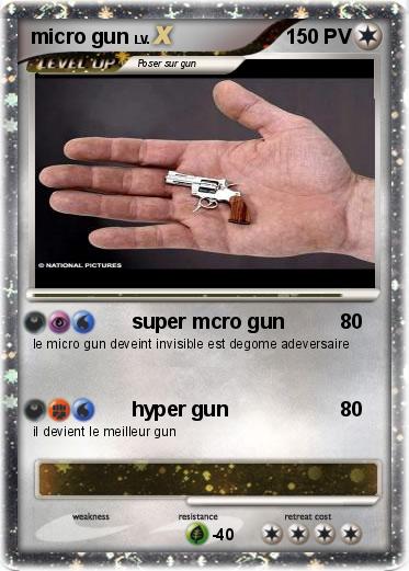 Pokemon micro gun