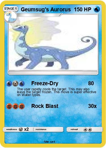 Pokemon Geumsug's Aurorus